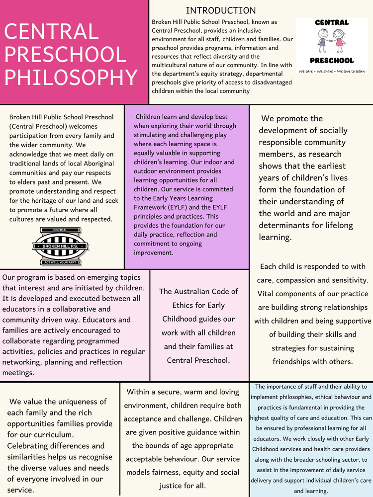 Academic Research Poster in Cream Pink and Yellow Lined Graphic Style - 1